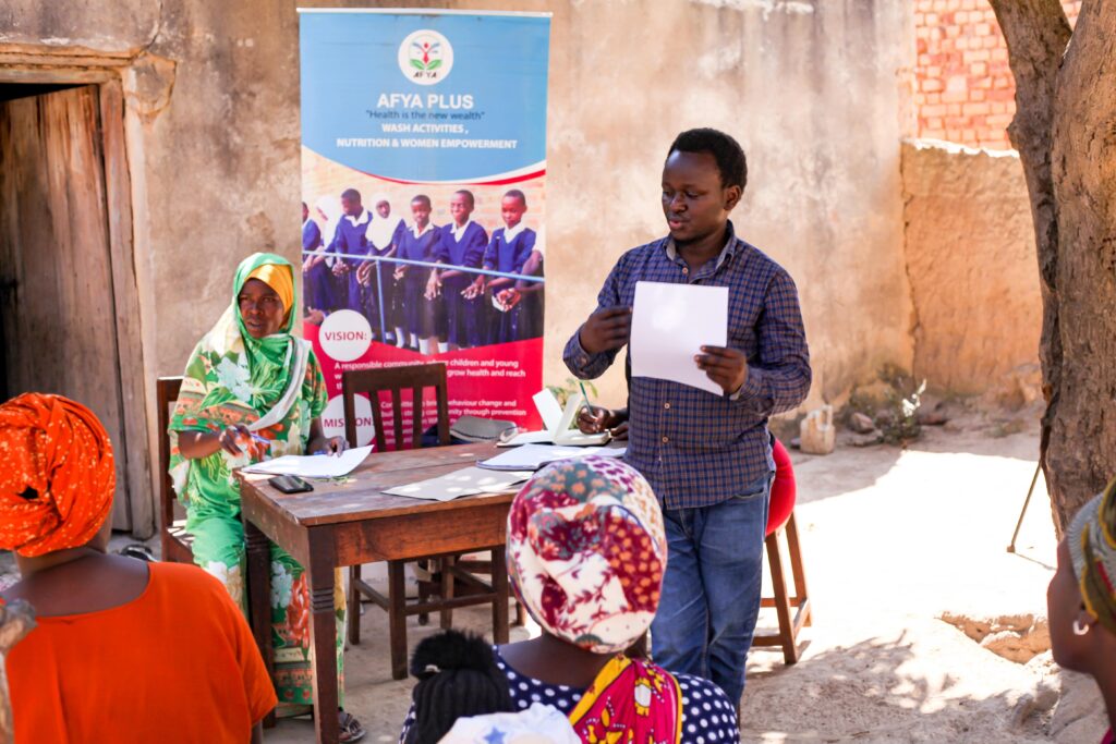 Share distribution session in Furaha group